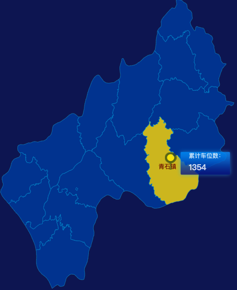 echarts黄冈市蕲春县geoJson地图点击地图插小旗