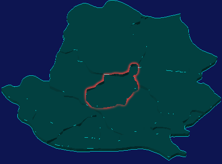 threejs黄冈市武穴市geoJson地图3d地图红色描边闪烁警报