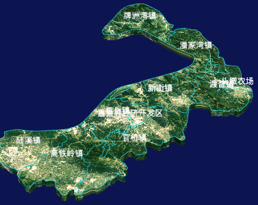 echarts咸宁市嘉鱼县geoJson地图3d地图自定义贴图-绿色地面