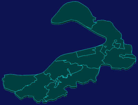 threejs咸宁市嘉鱼县geoJson地图3d地图
