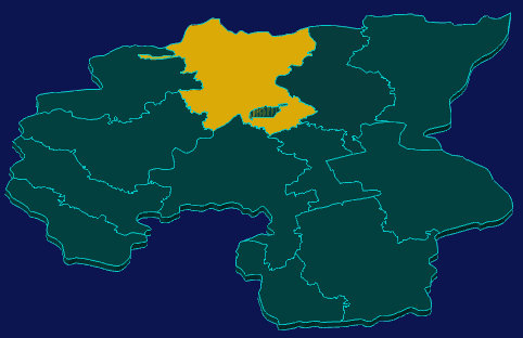 threejs咸宁市崇阳县geoJson地图3d地图指定区域闪烁
