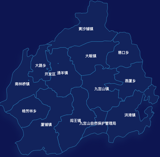echarts咸宁市通山县geoJson地图点击弹出自定义弹窗