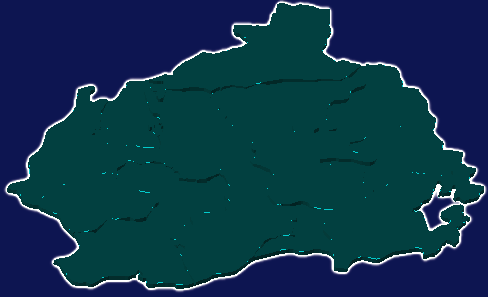 threejs咸宁市通山县geoJson地图3d地图添加描边效果