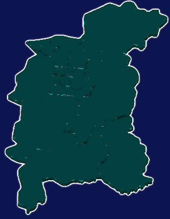 threejs随州市曾都区geoJson地图3d地图添加描边效果