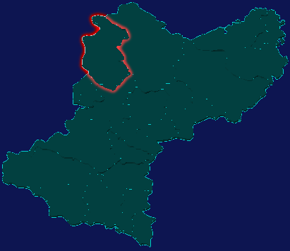 threejs随州市随县geoJson地图3d地图红色描边闪烁警报
