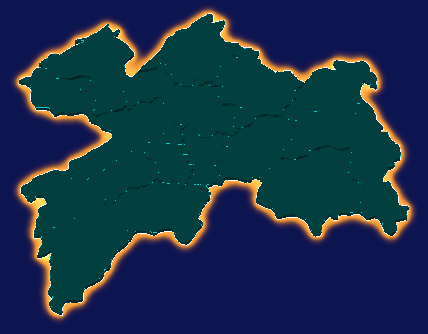 threejs恩施土家族苗族自治州恩施市geoJson地图3d地图添加金色效果