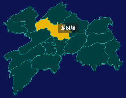 threejs恩施土家族苗族自治州恩施市geoJson地图3d地图鼠标移入显示标签并高亮