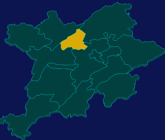 threejs恩施土家族苗族自治州利川市geoJson地图3d地图指定区域闪烁
