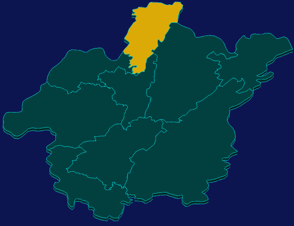 threejs恩施土家族苗族自治州宣恩县geoJson地图3d地图指定区域闪烁