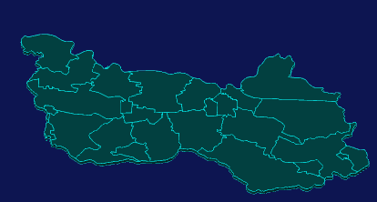 threejs仙桃市geoJson地图3d地图