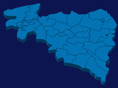 echarts天门市geoJson地图3d地图实例旋转动画