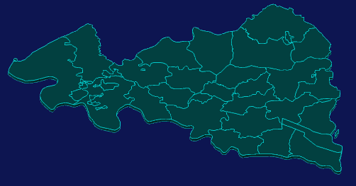 threejs天门市geoJson地图3d地图