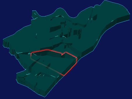 threejs武汉市江岸区geoJson地图3d地图红色描边闪烁警报