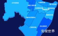 武汉市汉阳区geoJson地图渲染实例