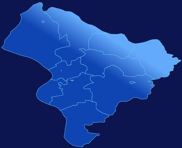 echarts襄阳市老河口市geoJson地图全局颜色渐变