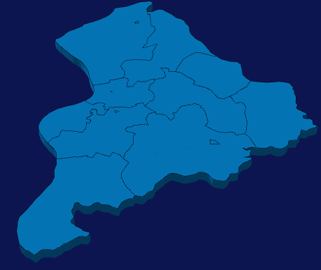 echarts襄阳市老河口市geoJson地图3d地图实例旋转动画