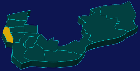 threejs沈阳市沈河区geoJson地图3d地图指定区域闪烁