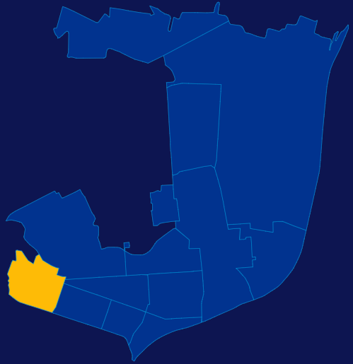 echarts沈阳市皇姑区geoJson地图指定区域高亮