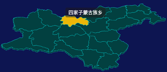 threejs沈阳市法库县geoJson地图3d地图鼠标移入显示标签并高亮
