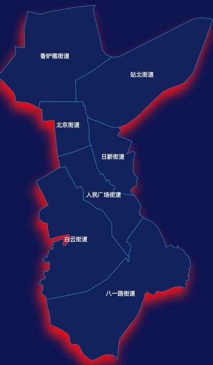 大连市西岗区geoJson地图