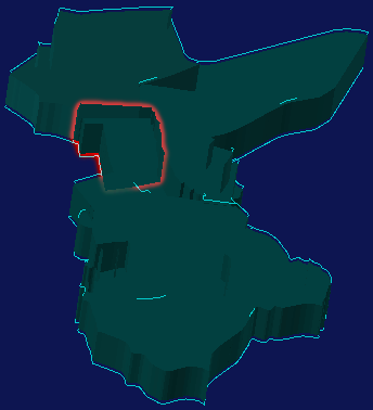 threejs大连市西岗区geoJson地图3d地图红色描边闪烁警报