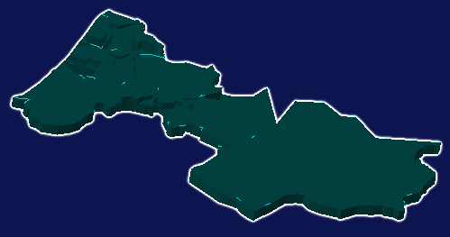 threejs鞍山市铁东区geoJson地图3d地图添加描边效果
