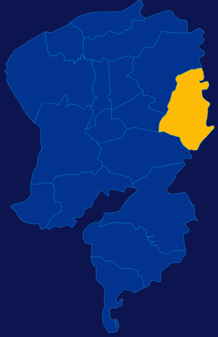 echarts鞍山市台安县geoJson地图指定区域高亮