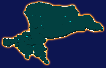 threejs抚顺市东洲区geoJson地图3d地图添加金色效果
