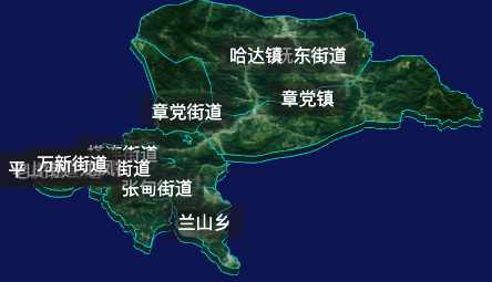 threejs抚顺市东洲区geoJson地图3d地图
