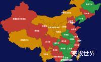 echarts和threejs地图效果实例整理