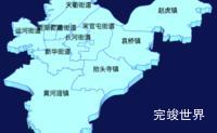 echarts德州市德城区geoJson地图3d地图效果