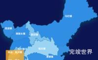 echarts咸阳市旬邑县geoJson地图 tooltip轮播实例代码