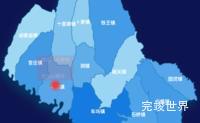 echarts咸阳市淳化县geoJson地图 tooltip轮播实例代码