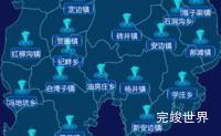 echarts榆林市定边县geoJson地图点击跳转到指定页面实例