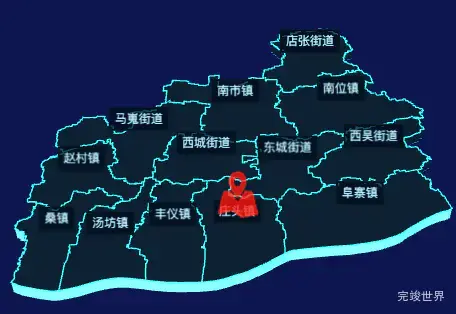 echarts咸阳市兴平市geoJson地图3d地图自定义图标