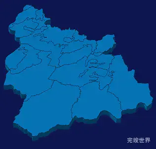 echarts白沙黎族自治县geoJson地图3d地图实例旋转动画