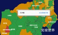 echarts乐东黎族自治县geoJson地图tooltip自定义html演示实例