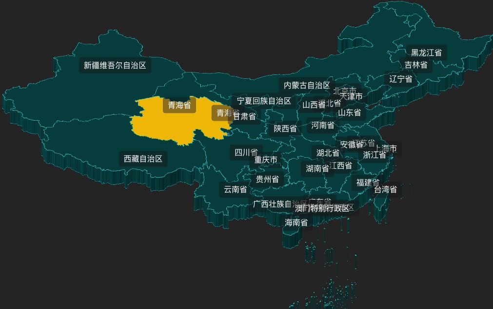 threejs 在3d地图中鼠标移入高亮
