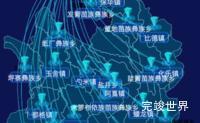 echarts六盘水市水城区geoJson地图label样式自定义实例代码