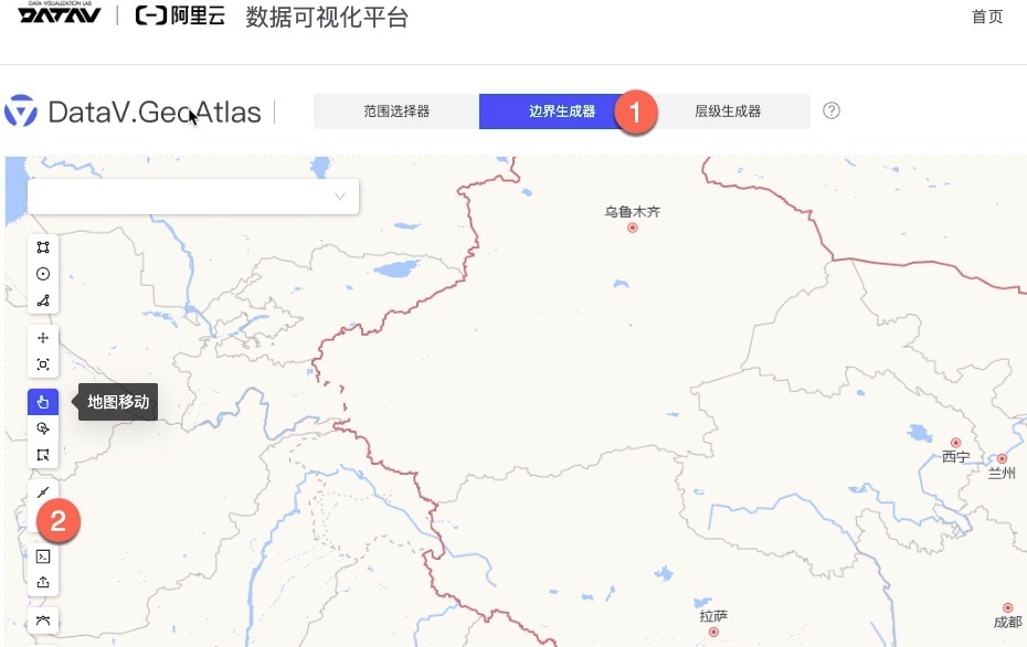 选择边界生成器