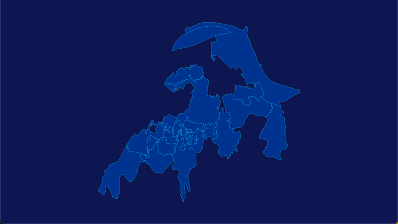 echarts 武汉市洪山区geoJson地图点击地图插小旗