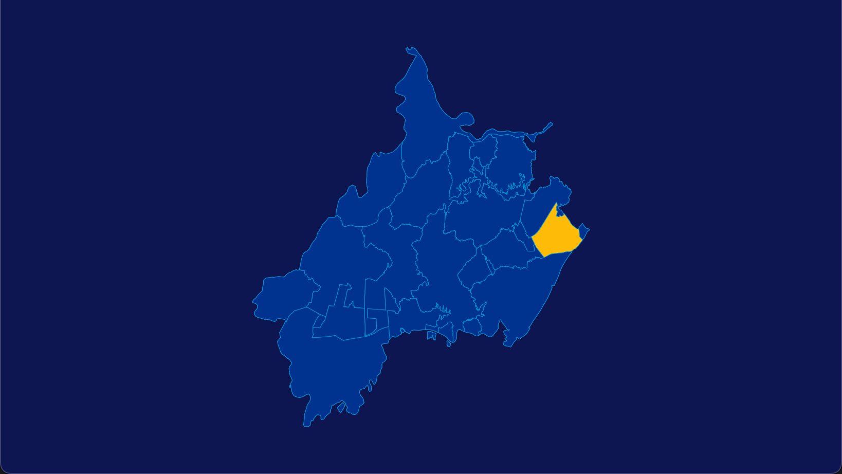 echarts 武汉市蔡甸区geoJson地图区域闪烁