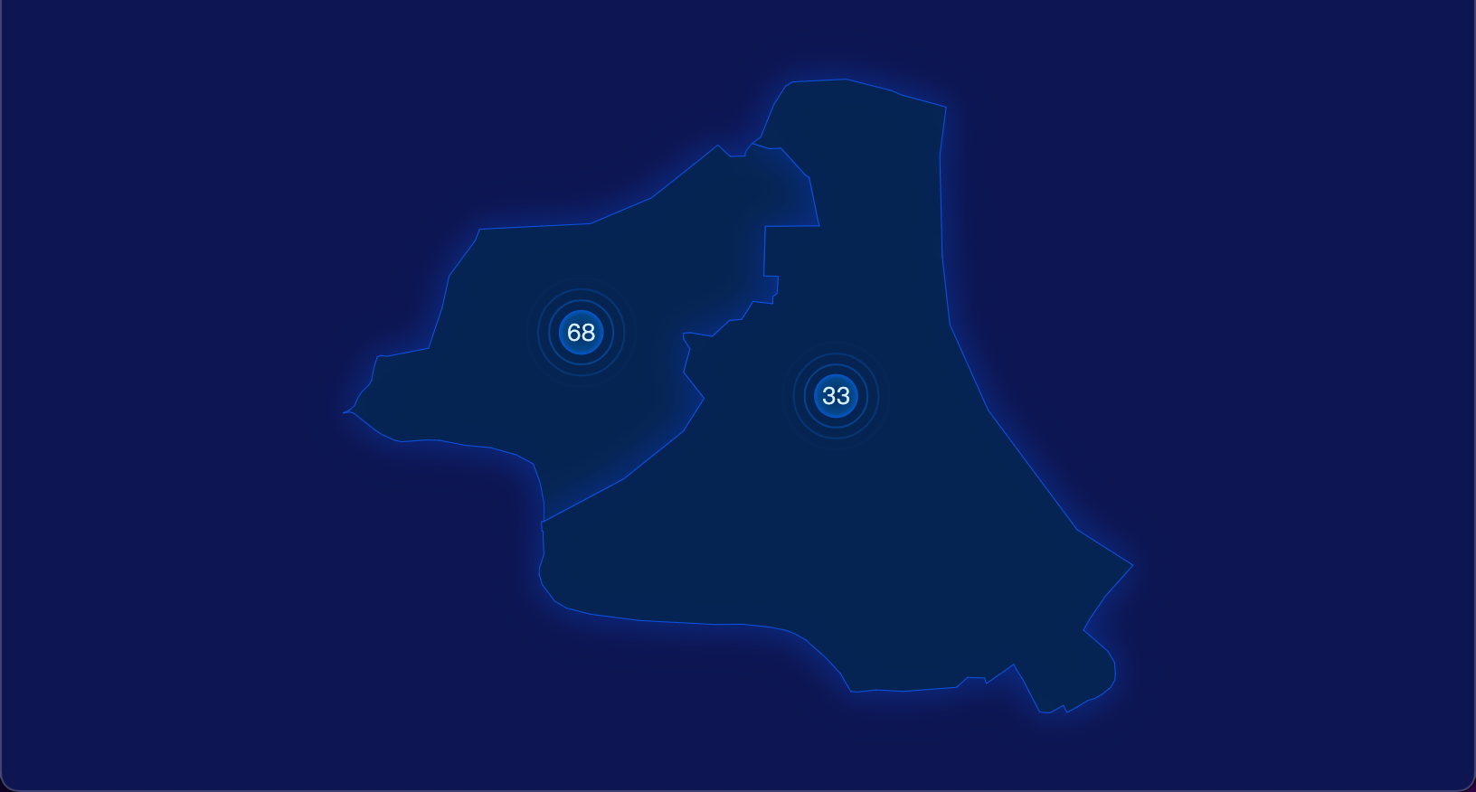 11 echarts 黄石市黄石港区geoJson地图圆形波纹状气泡图