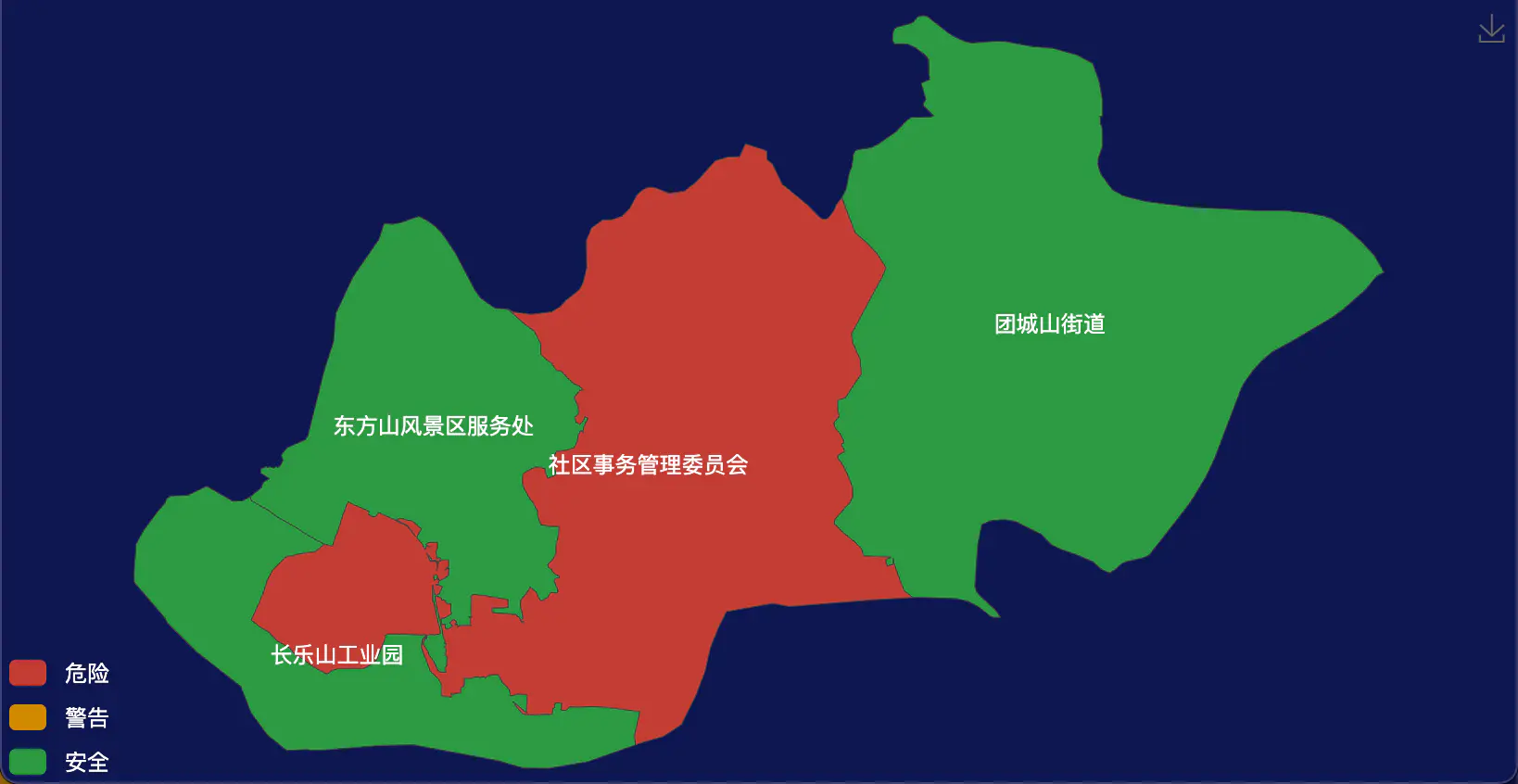 1 echarts 黄石市下陆区geoJson地图定义颜色