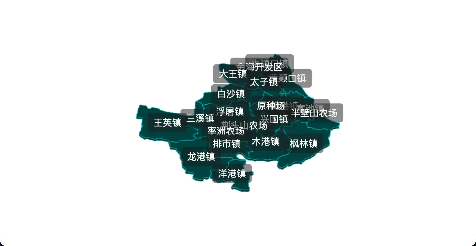 2 threejs 黄石市阳新县geoJson地图3d地图css2d标签