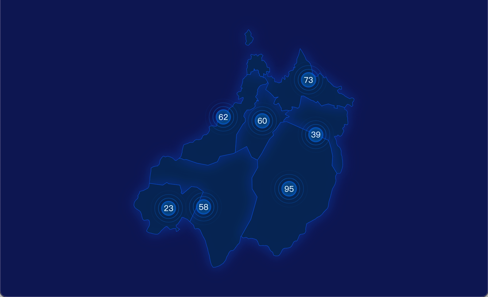 11 echarts 十堰市茅箭区geoJson地图圆形波纹状气泡图