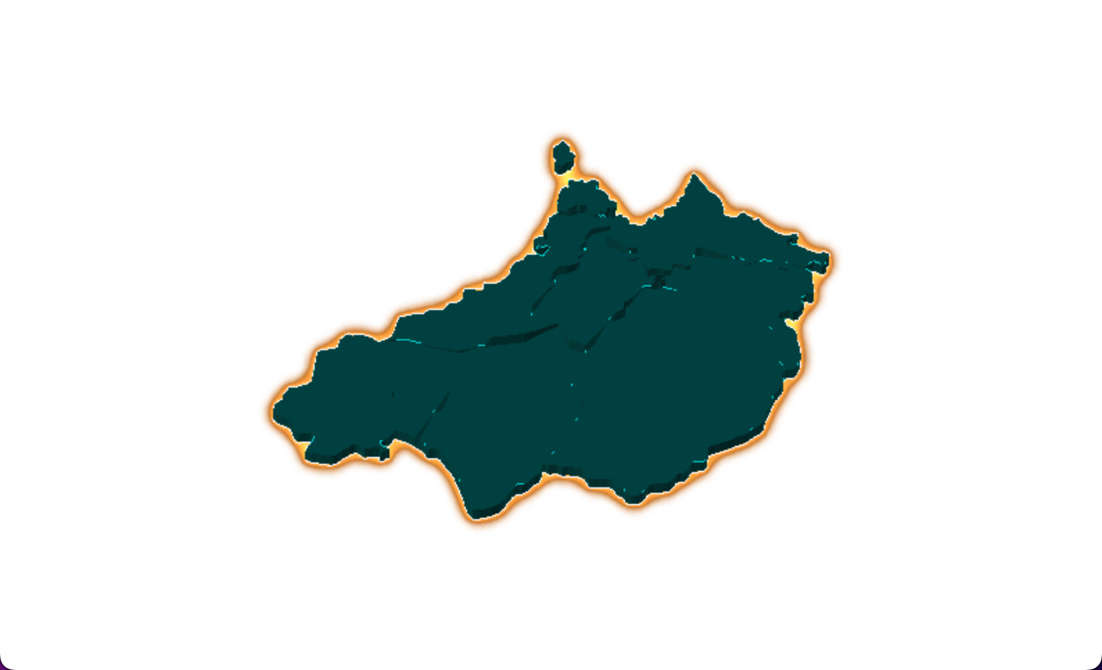 11 threejs 十堰市茅箭区geoJson地图3d地图添加金色效果