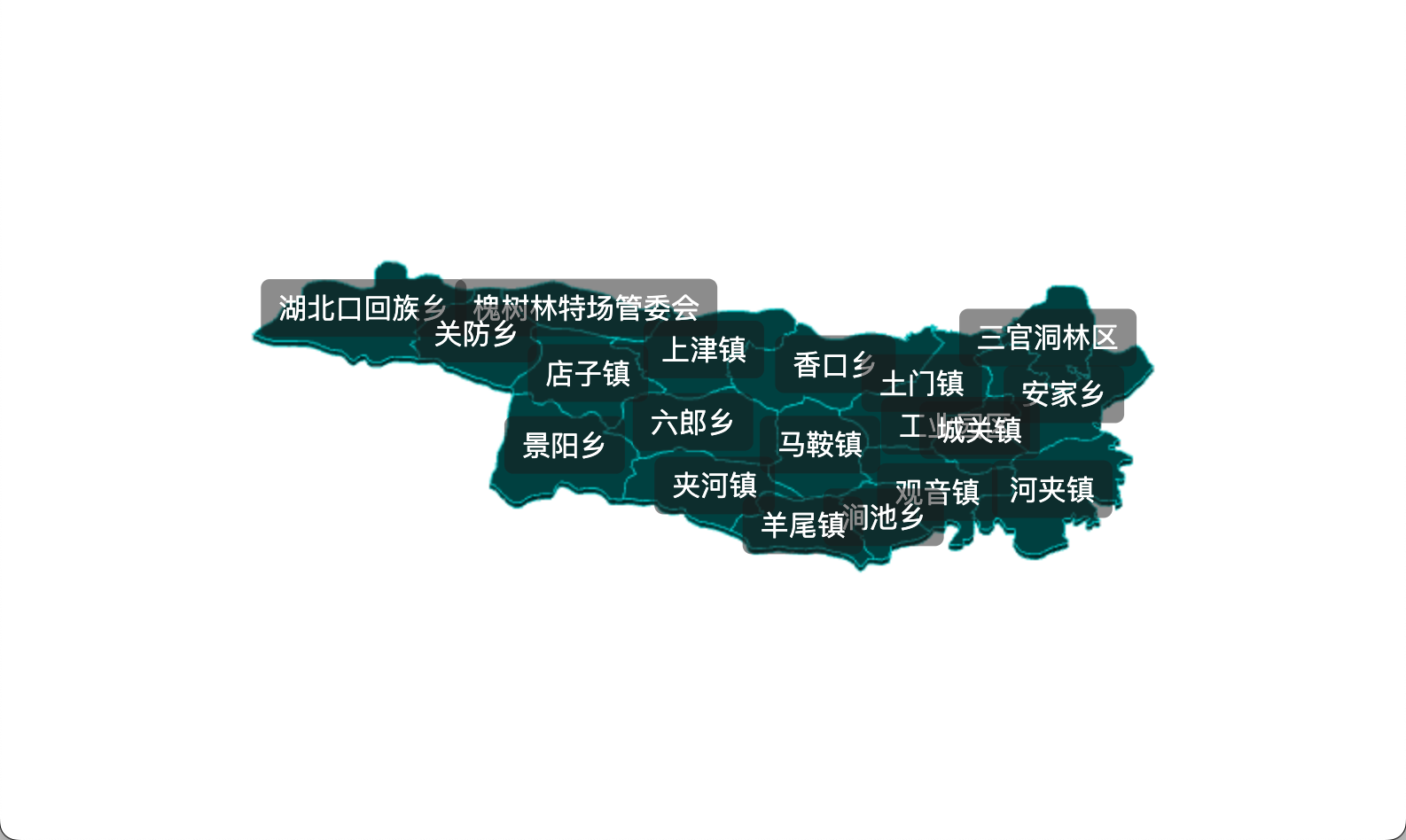 2 threejs 十堰市郧西县geoJson地图3d地图css2d标签