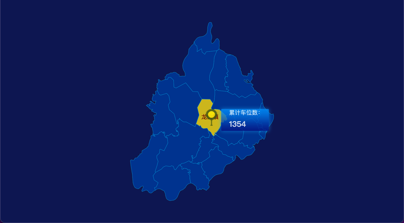 点击地图添加标记旗帜