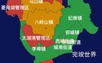 echarts荆州市荆州区geoJson地图3d地图演示实例